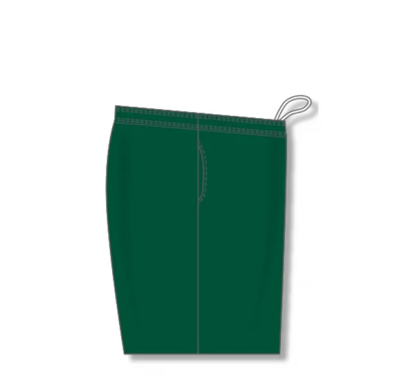 Athletic Knit (AK) BAS1700M-029 Mens Dark Green Baseball Shorts