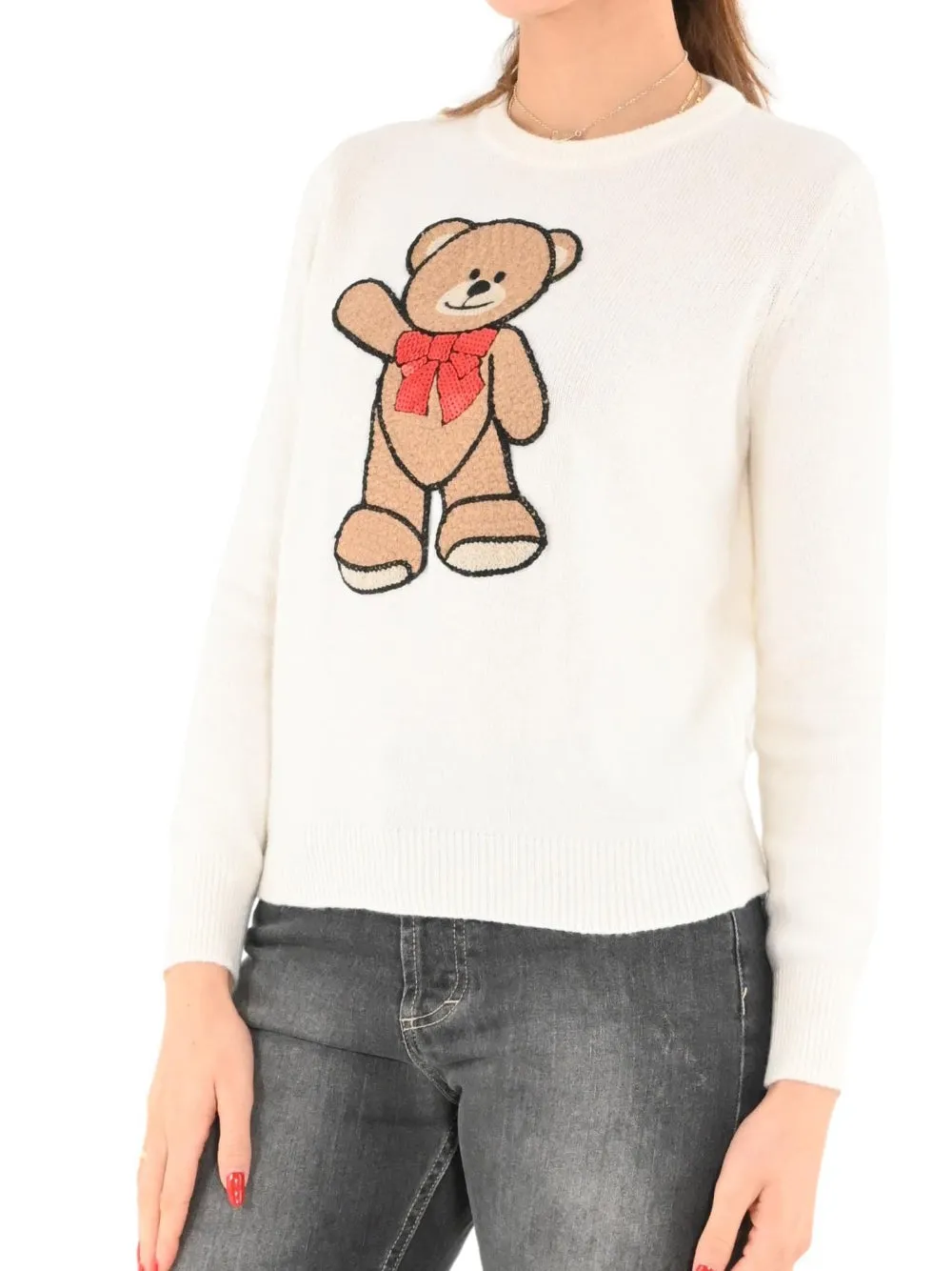 Knitwear Orso - White