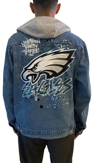 Philadelphia Eagles Unisex Denim Jacket